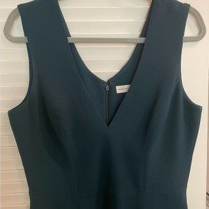 Dress the Population Sandra Gown in Pine Green, Size Large